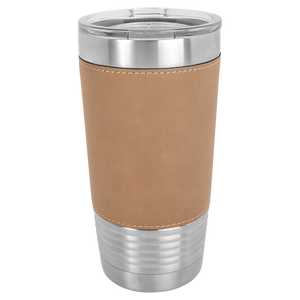 20 oz Leatherette Tumbler