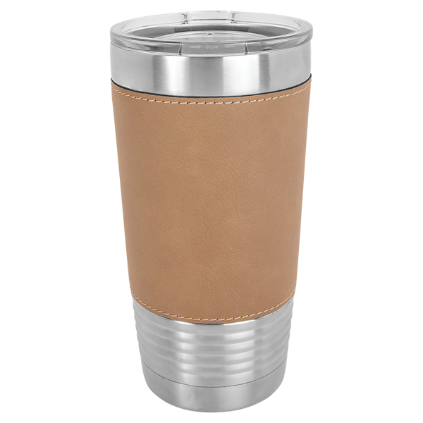 20 oz Leatherette Tumbler