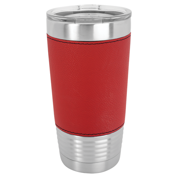 20 oz Leatherette Tumbler